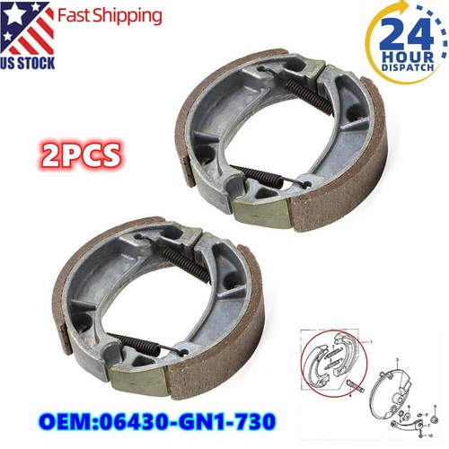 Front rear brake shoes - shoes, set