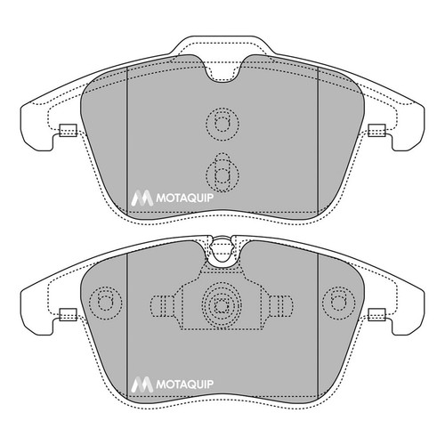 Brake pads set for jaguar - set,