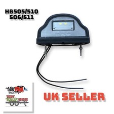 Ifor Williams HB505 510 506 511 LED Number Plate Upgrade 10-30V