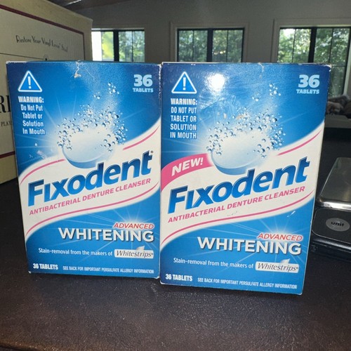 Fixodent advanced whitening - advanced,