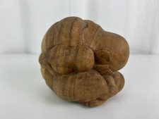 Weeping Buddha Wood Carved