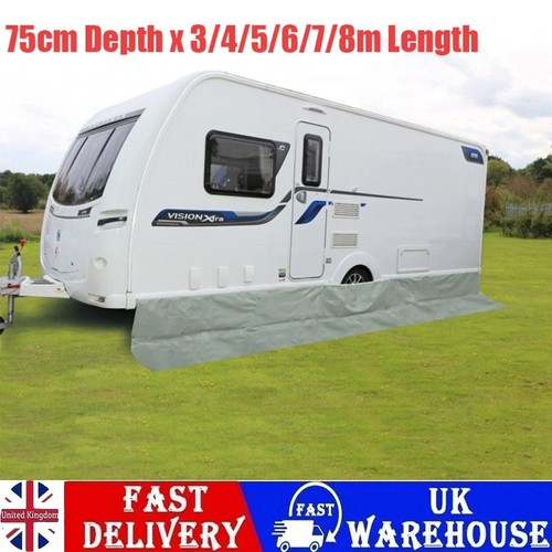 Caravan awning draught skirt - awning,