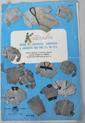 Vintage knitmaster patterns - vintage,