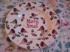 EMMA BRIDGEWATER ROBIN PLATE