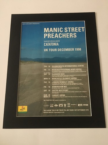 Manic street preachers 1998 - street, uk