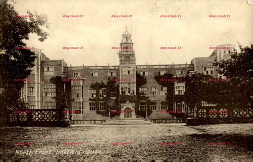 Hatfield house north front - house,