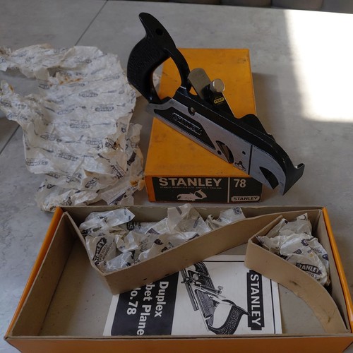 Vintage stanley no78 rebate - no78,