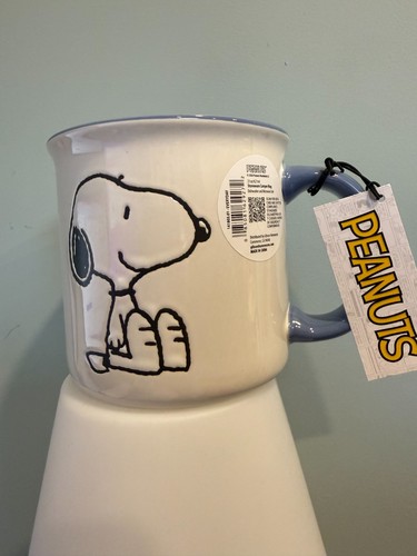 Snoopy peanuts camper mug 21oz - snoopy,