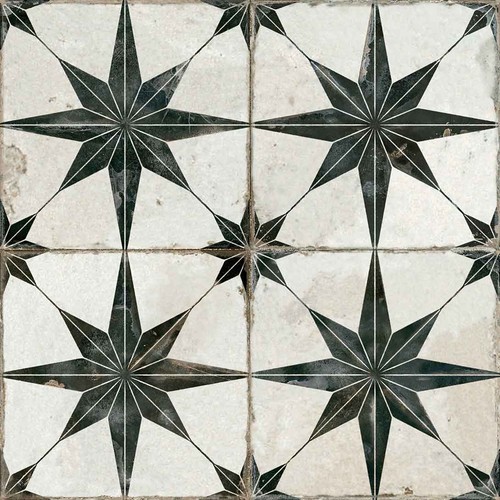 Vintage shabby chic tile black - vintage,