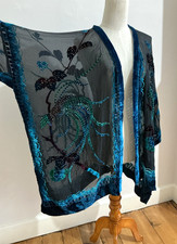 Besarani Velvet Devore Kimono