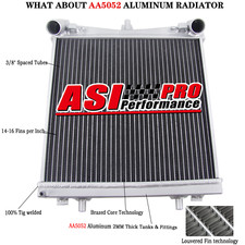 2 Rows Left Side Radiator For