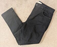 NEXT SKINNY BLACK DENIM JEANS Casual Trousers Smart Pants Mens Size 34S W34 L29S