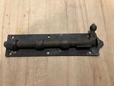 Vintage Sliding Latch Barn Door  Rusty Heavy Large Cast Iron