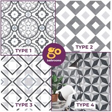 Victorian Geometric Tile
