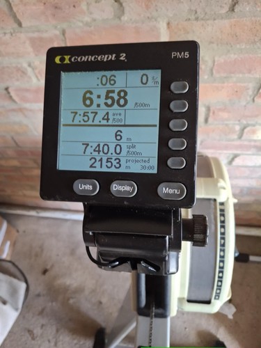 Concept2 pm5 rowing machine - rowing,