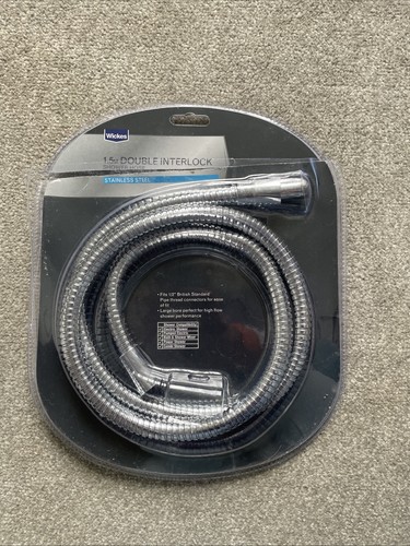 Wicks shower hose stainless - wicks,