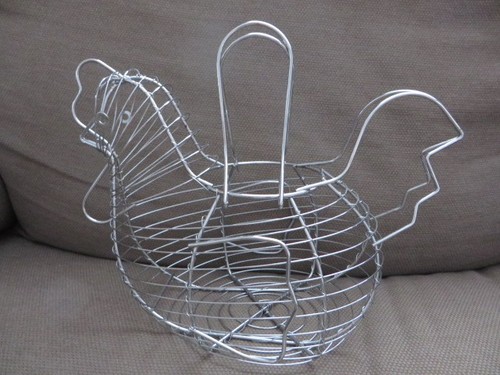 Metal wire chrome - metal/wire, chicken/hen