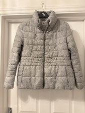 Ladies Grey Warm Jacket Size 16