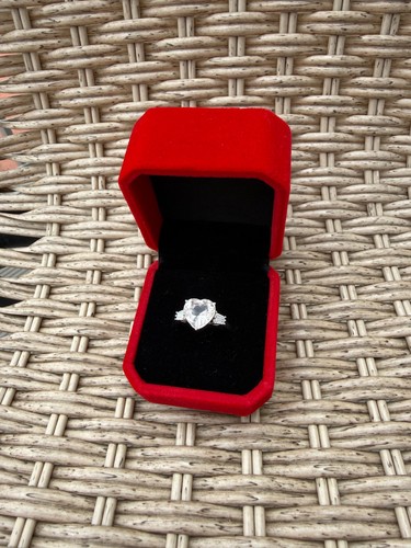 Natural morganite ring - natural,