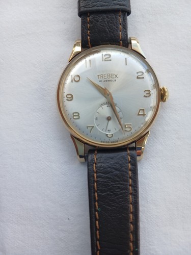 Vintage gents gold wristwatch - ,