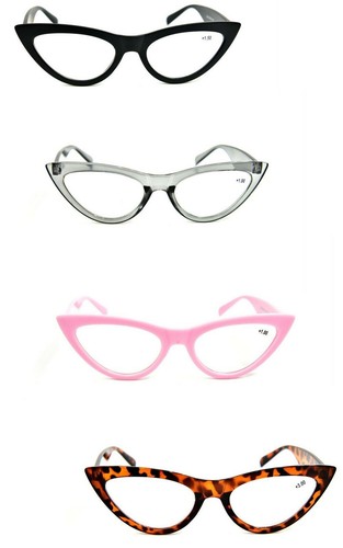 Cat eye reading glasses - reading,