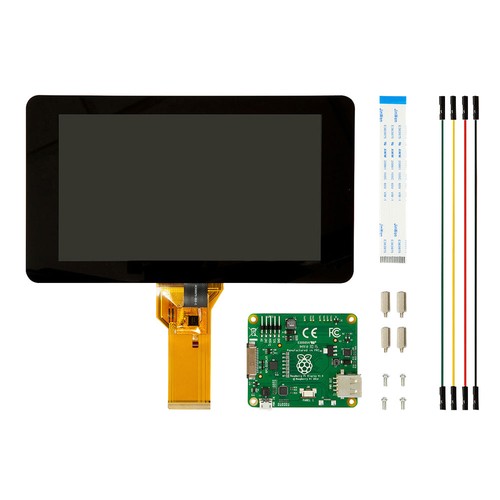 Raspberry official touch - pi,