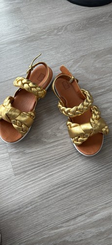Fitflop women gold braided - women’s,