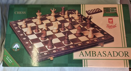 Vintage wegielambasador chess - wegielambasador,