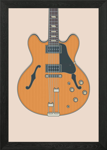 Riviera guitar framed - riviera,