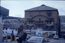 35mm Slide 1980's Llandudno Back Street Car Park Lada Estate Vauxhall Astra Mk2