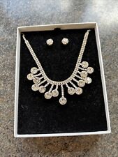 Jon Richard Debenhams Necklace And Earrings Set