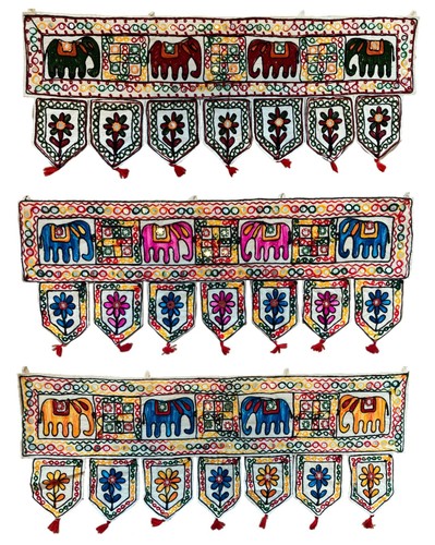 Indian embroidered door - indian,