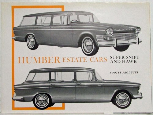 1965 humber super - super, snipe