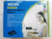 BILLION BiPAC 7300G 802.11g ADSL2+ Router / 4-port Switch