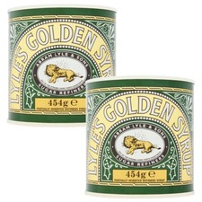 2 x 454g Lyles Golden Syrup