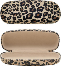 Leopard Print Glasses Case