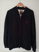 Hammond & Co Men's Navy Jacket L 100% Cotton Full Zip Patrick Grant