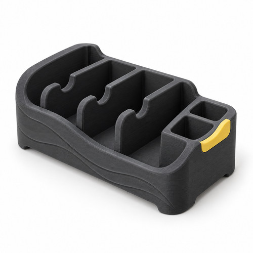 Quick release plate - release, storage