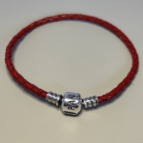 Genuine pandora red leather - red,