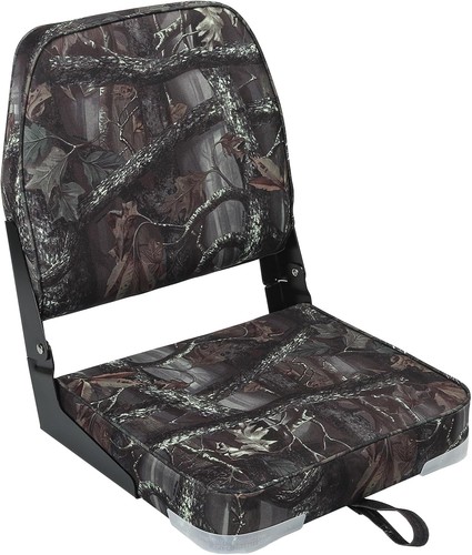 Folding boat seats padded camo - boat,