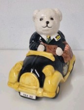 Vintage Ringtons Tea Bear Car Ceramic Money Box