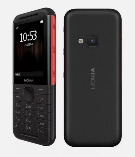 Nokia 5310 black red 1212 - 5310, black/red