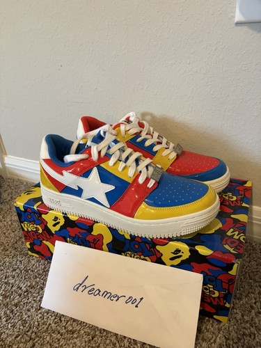 Bathing ape bapesta low - a,