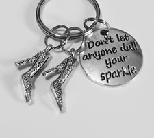 Wow Sparkly Shoes Keyring