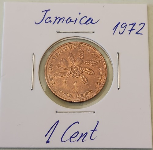 Jamaica coin cent 1972 - jamaica, coin,