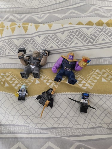 Thanos and black order - black, lego