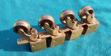 Antique brass square - square, toe