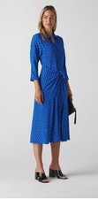 Whistles Midi Dress Size UK 10