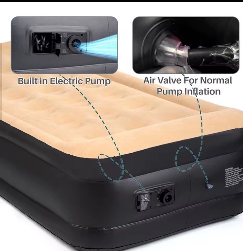 Luxury single raised air - raised, bed