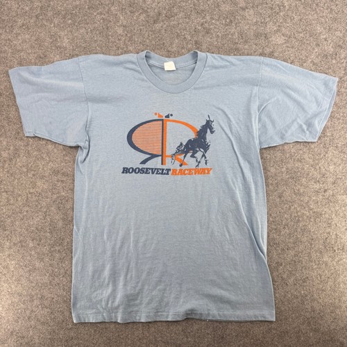 Vtg roosevelt raceway - raceway, shirt